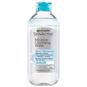 SkinActive Micellar Cleansing Water All in 1 Cleanser & Makeup Remover, 13.5 OZ