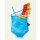 One Shoulder Applique Swimsuit - Georgian Blue Toucan | Boden US