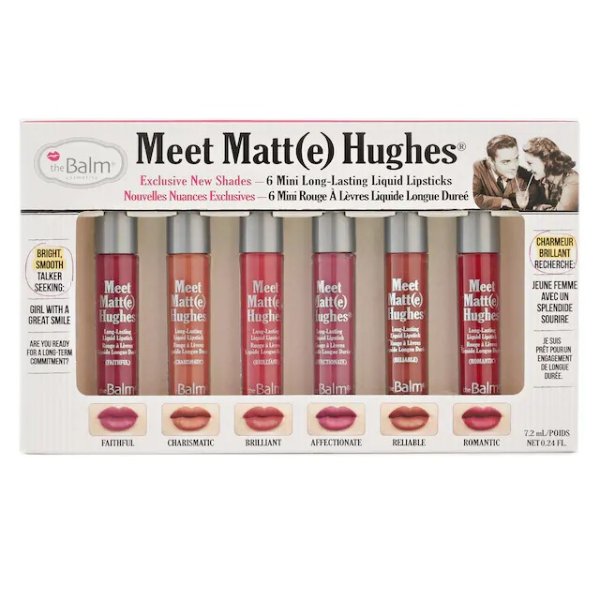 Meet Matt(e) Hughes Mini Liquid Lipstick Set - Limited Edition