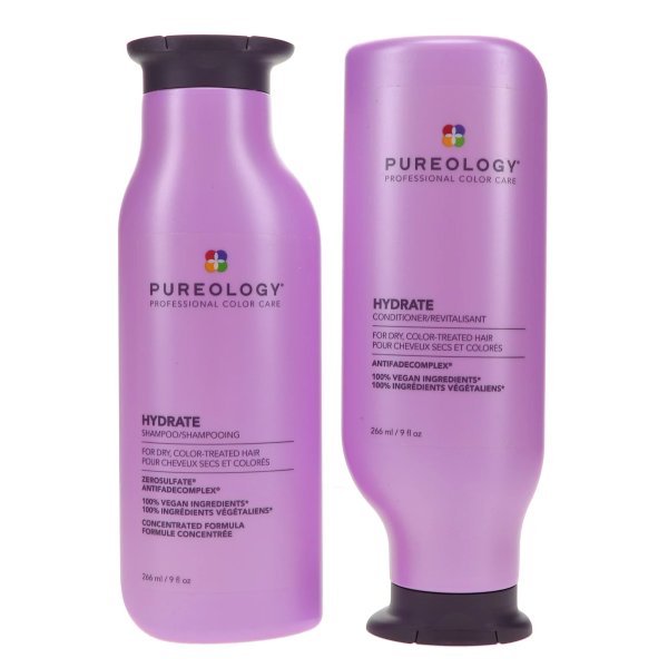 Hydrate Shampoo 9 oz & Hydrate Conditioner 9 oz Combo Pack