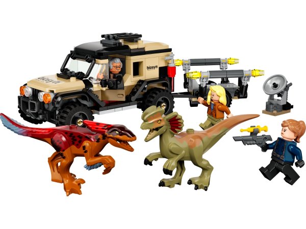 Pyroraptor & Dilophosaurus Transport 76951 | Jurassic World™ | Buy online at the Official LEGO® Shop US