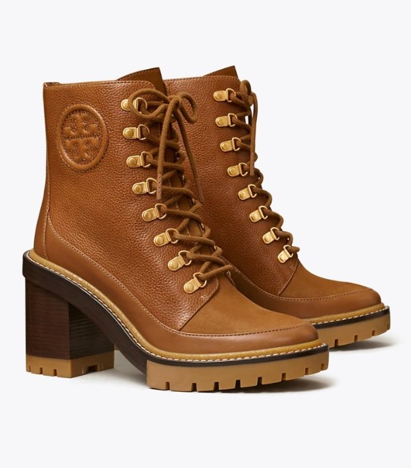 MILLER MIXED-MATERIALS LUG SOLE BOOT