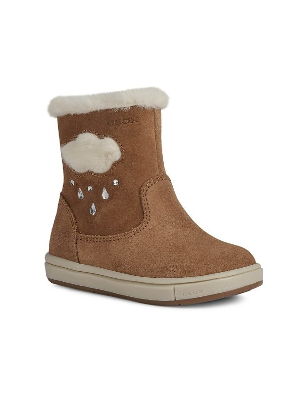 Baby Girl's Trottola Suede Boots