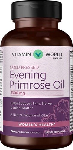 Evening Primrose Oil 1300mg 240 softgels | Women's Health | Vitamin World
