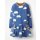 Cosy Sweatshirt Dress (Blue Love Clouds)
