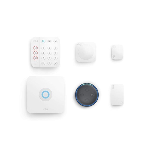 Alarm 全新2代 家庭智能安防5件套 + Echo Dot 3