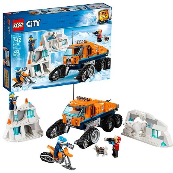 City Arctic Scout Truck 60194 Building Kit (322 Piece)