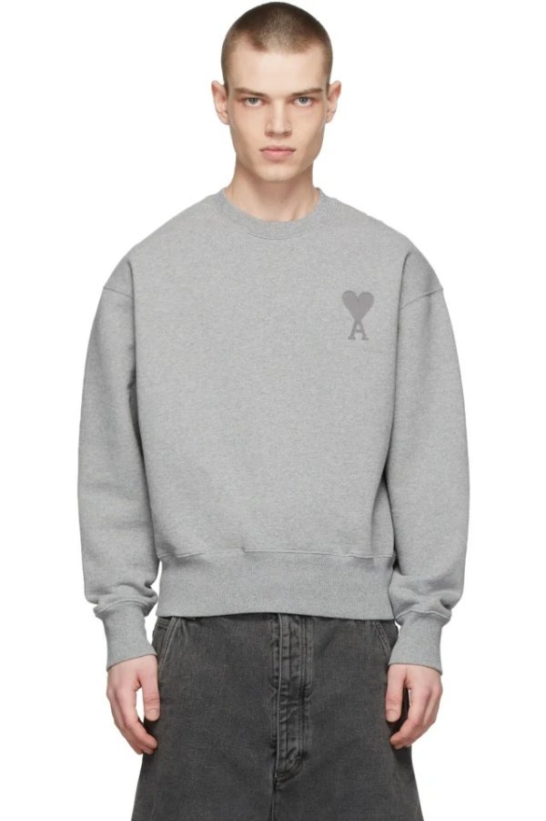 Grey Ami De Coeur Sweatshirt