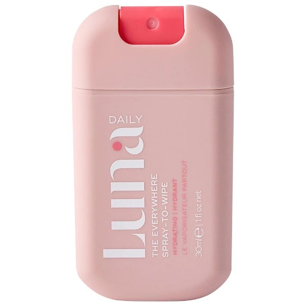 The Mini Everywhere Spray-to-Wipe - With Prebiotics + Vitamins C&E, Omegas 3 & 6 for Dry Skin