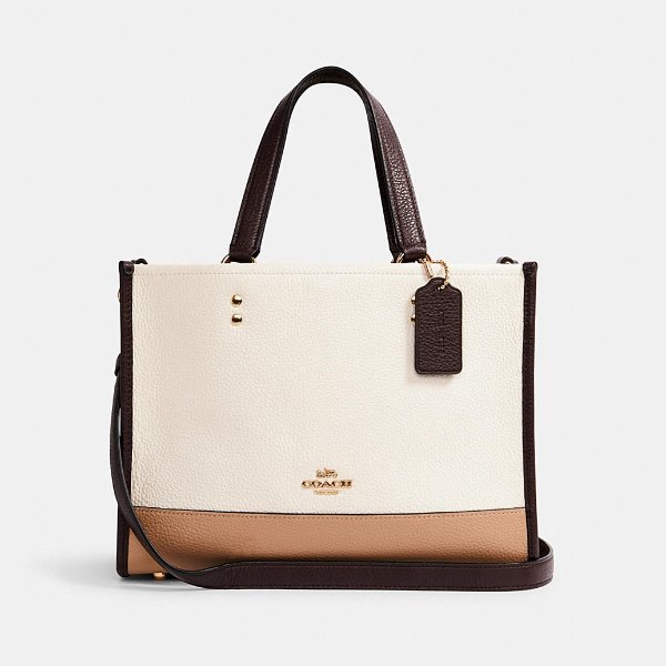 Dempsey Carryall in Colorblock Signature Canvas