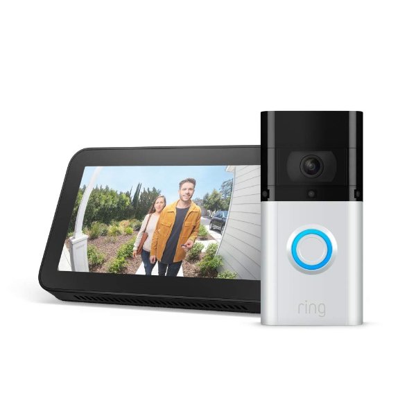 Ring Video Doorbell 3 Plus with Echo Show 5