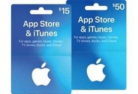 App Store & iTunes gift cards