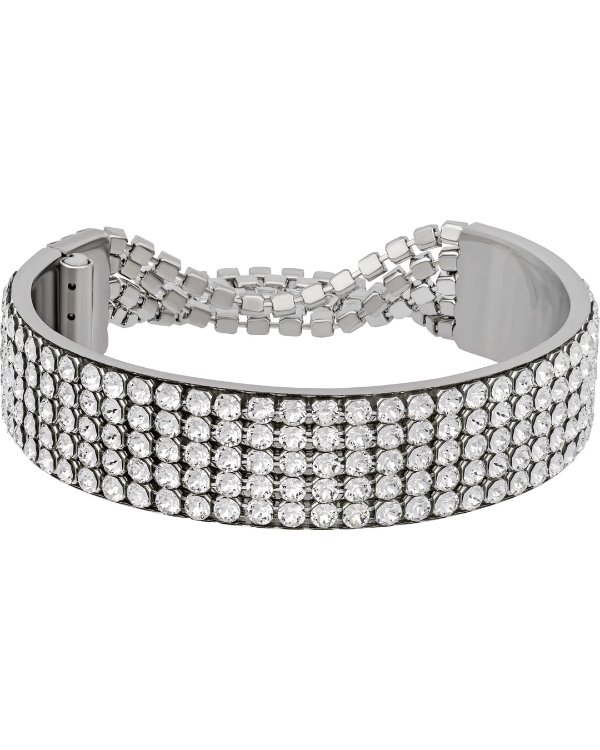 "Fit" Stainless Steel ClearCrystal Bracelet 5424589