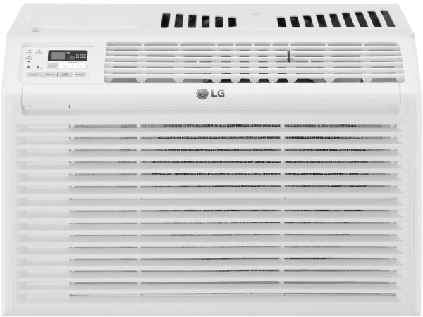 LG LW6017R 6,000 BTU Window Air Conditioner with Energy Saver, 24 Hour Timer, Auto Restart, 3 Fan Speeds, Filter Alarm, Wireless Remote, 11.5 EER, 134 CFM, 1.8 Pts/Hr Dehumidification and 115V