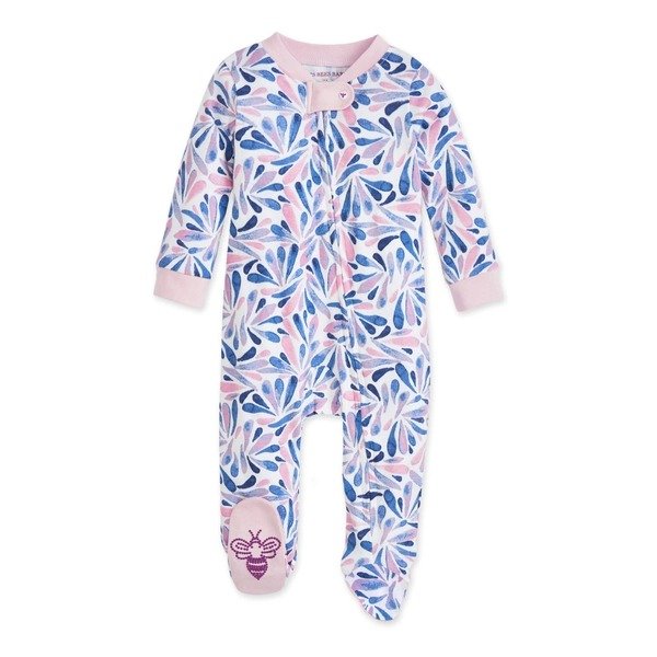 Watercolor Dreams Organic Cotton Loose Fit Footed Sleep & Play