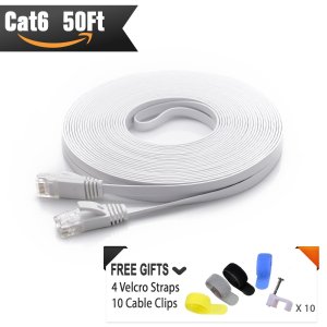 CableMonsta Cat6 Flat Ethernet Cable