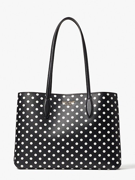 all day domino dot large tote