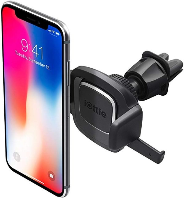 Easy One Touch 4 Air Vent Car Mount Phone Holder || for Iphone, Samsung, Moto, Huawei, Nokia, LG, Smartphones