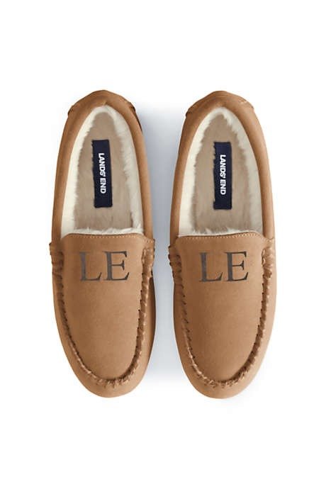Women's Suede Leather Moccasin Slippers