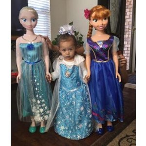 Disney Frozen My Size Doll Elsa or Anna