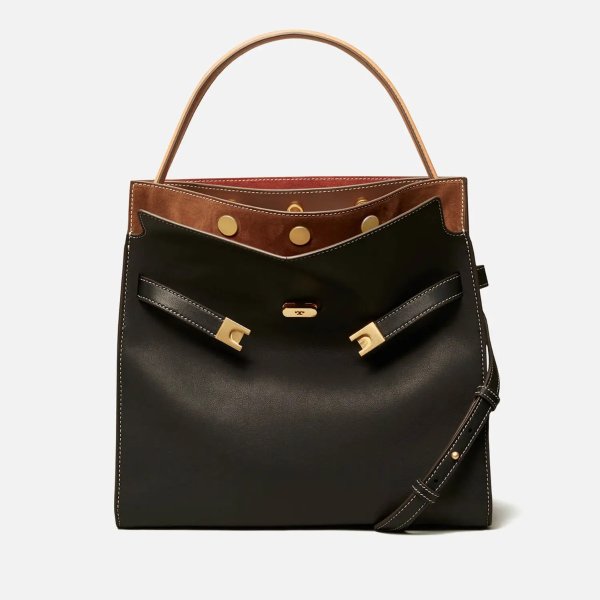 Lee Radziwill Double Leather and Suede Bag