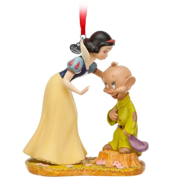 Snow White and Dopey Sketchbook Ornament | shopDisney