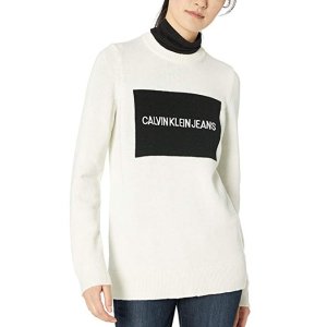 Calvin Klein Women's Logo Sweater @Amazon.com