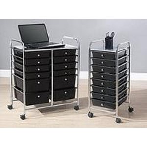 Whalen® Rolling Storage Organizers (8 or 12 Drawer)