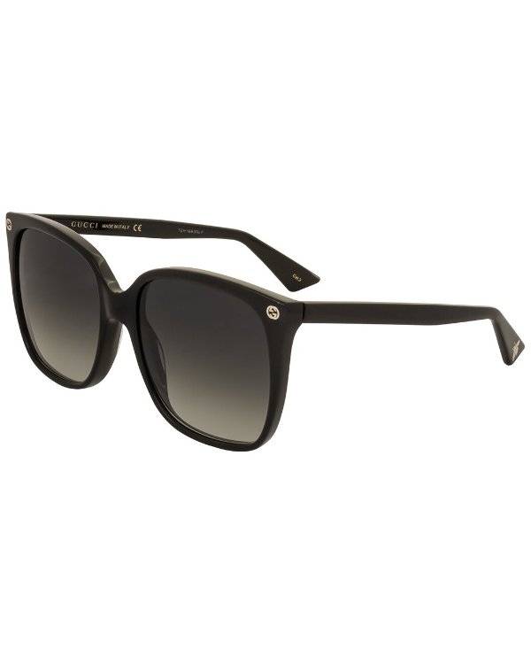 Women's GG0022S 57mm Sunglasses