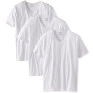 Emporio Armani阿玛尼EA V领纯棉短袖T-shirt 3件装