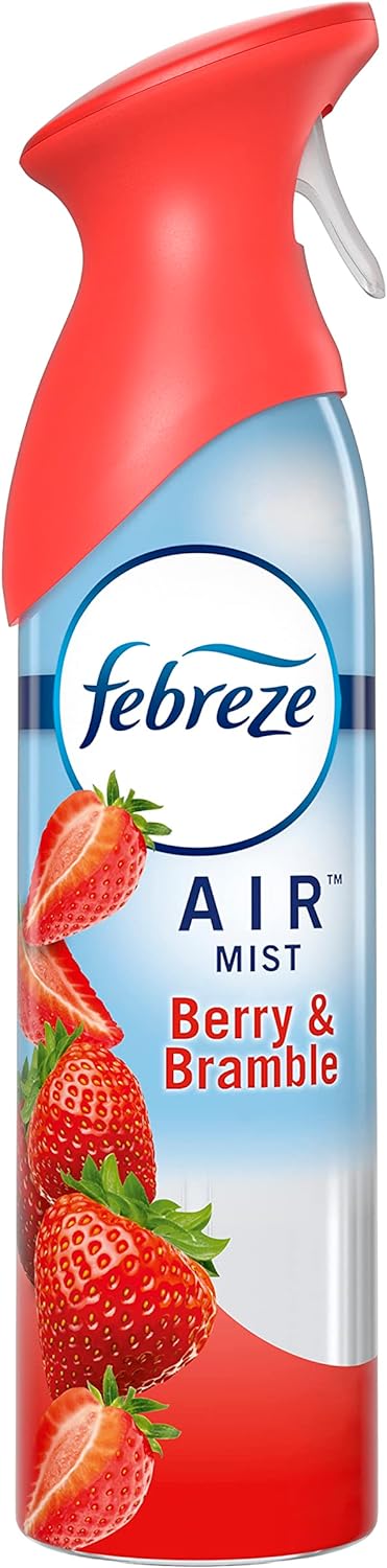Amazon.com: Febreze Air Freshener Spray, Berry &amp; Bramble, Odor Eliminator for Strong Odor, 8.8 Ounce (Pack of 6) : Health &amp; Household