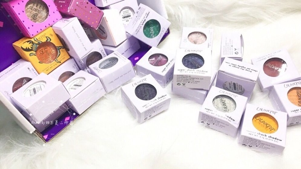 Colourpop更新一波试色(基本都是新出的颜色)