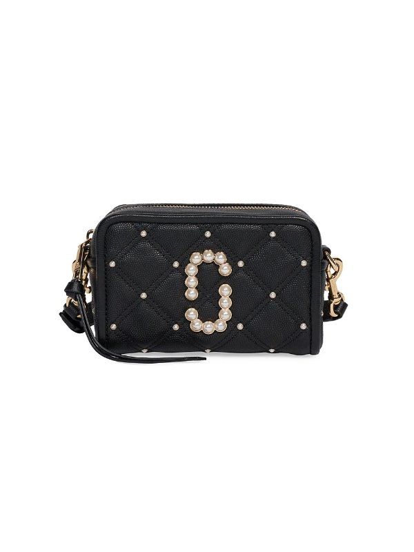The Softshot Embellished Quilted Leather Camera Bag