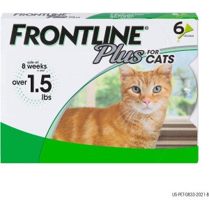 Frontline猫咪体外驱虫药6剂