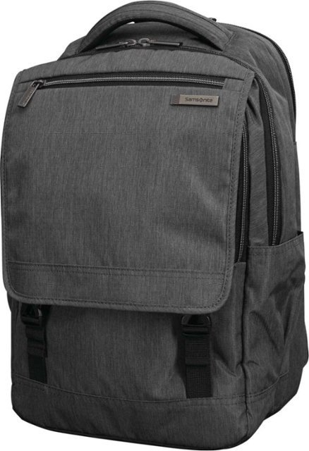 Modern Utility Laptop Backpack for 15.6" Laptop - Charcoal/Charcoal Heather