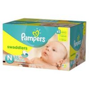 (2 BOX) Selected Pampers or Up&Up Diapers