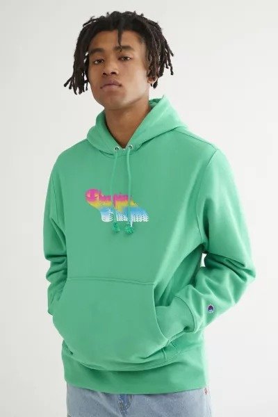 UO Exclusive Reverse Weave Hoodie Sweatshirt