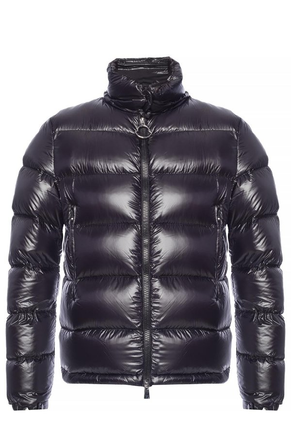 Copenhague Quilted Down Jacket in Black