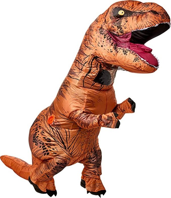 Adult Original Inflatable Dinosaur Costume, T-Rex, Standard