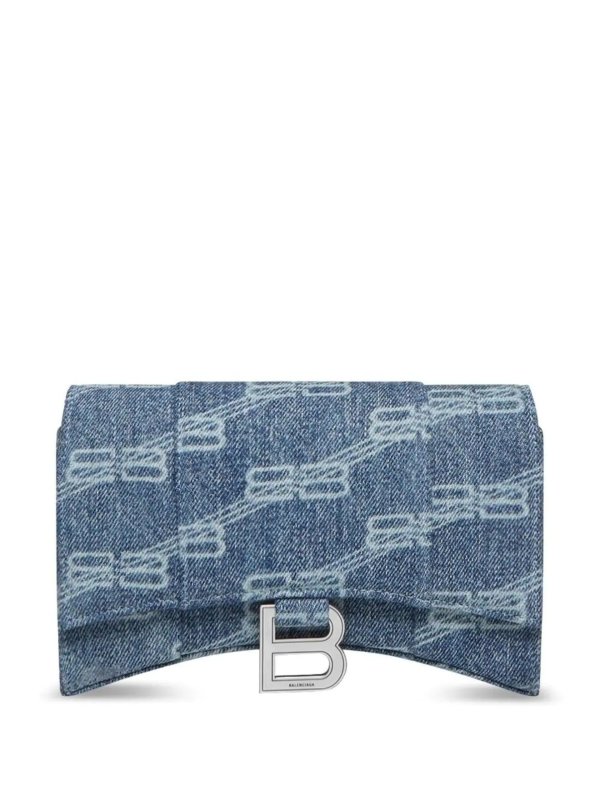 Hourglass wallet bag blue | MODES