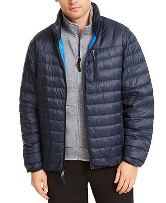 Men's Packable Down Blend Puffer Jacket, Created for Macy's