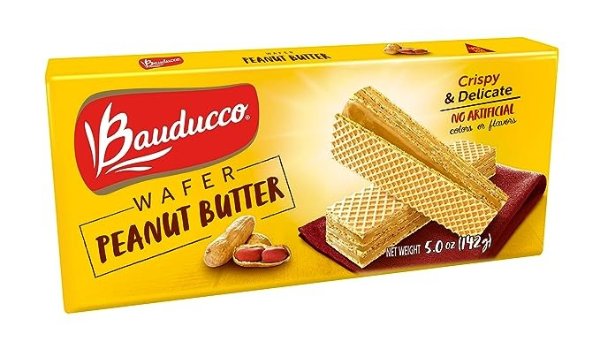 Bauducco Peanut Butter Wafers 5.0 oz (Pack of 1)