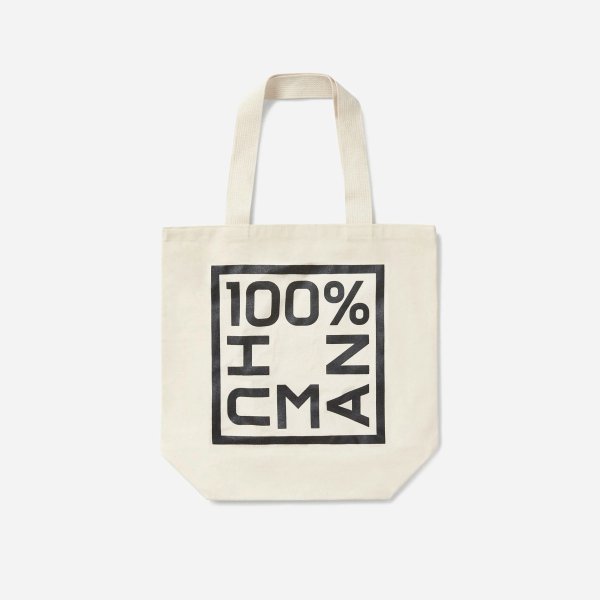 The 100% Human Tote Bag