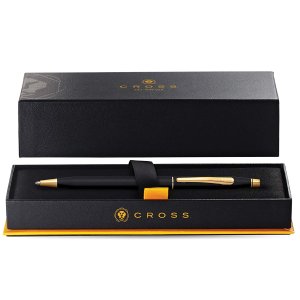 Cross Classic Century Classic Black Ballpoint Pen with 23KT Gold-Plated Appointments