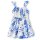 Toddler Girls Matching Family Tropical Smocked Ruffle Dress - simplywht