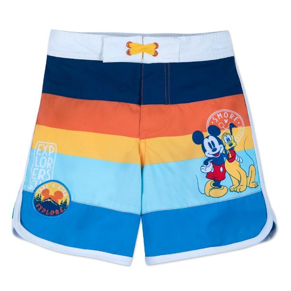 Mickey Mouse and Pluto Swim Trunks for Boys | shopDisney