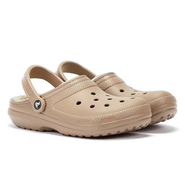 Crocs Classic 加绒洞洞鞋
