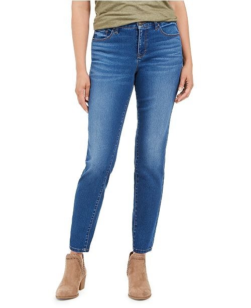 Curvy-Fit Skinny Jeans, Created for Macy's