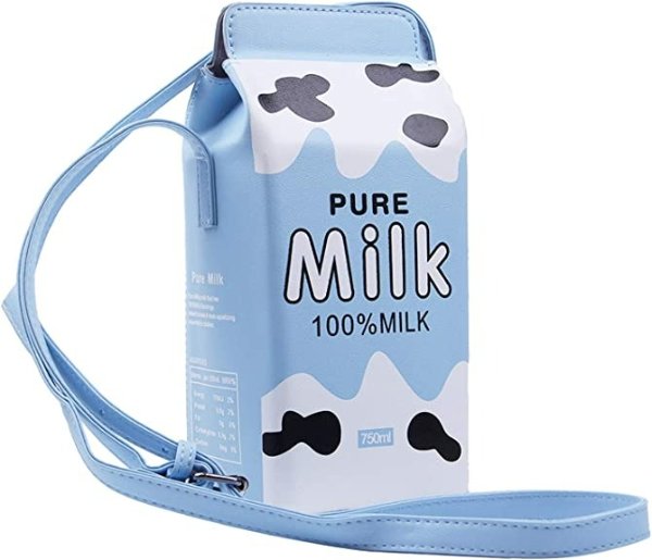 牛奶盒斜挎包
