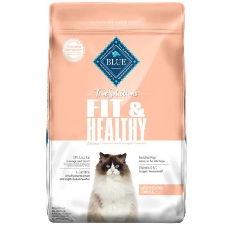 True Solutions Fit & Healthy Chicken Recipe Natural Weight Control Adult Dry Cat Food, 11 lbs. | Petco